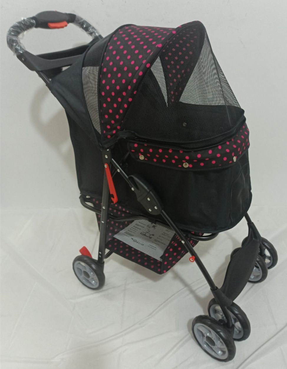 Poppin' Pink Pet Stroller